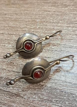 Серебряные серьги