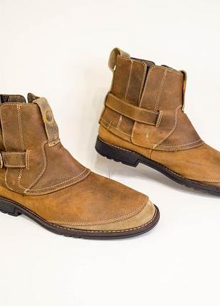 timberland militare мужские кожаные ботинки челси оригинал! размер 45 29,5 см