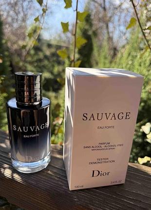 Dior sauvage eau forte тестер тестер