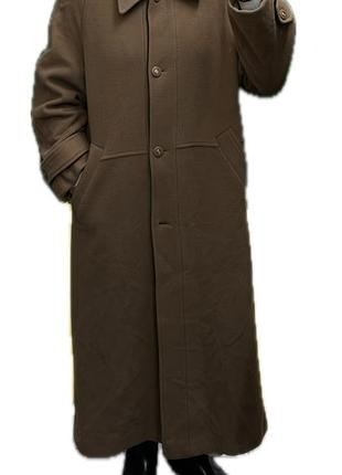 Кашемировое пальто в английском стиле