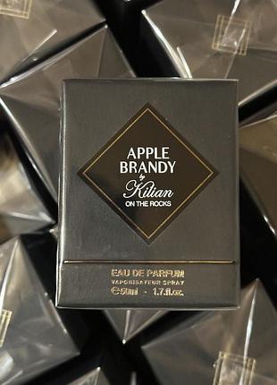 Kilian paris apple brandy on the rocks