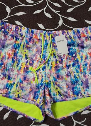 Шорты женские спортивные, размер м, фирмы papaya