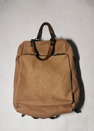 Рюкзак barbour  baggy port japan японський бавовняний полотняний