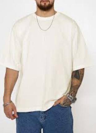 Трендовая футболка h&m m/l oверсайз