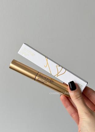 Lisa eldridge kitten lash mascara черная стойкая тушь для подкручивания объема разделения ресниц