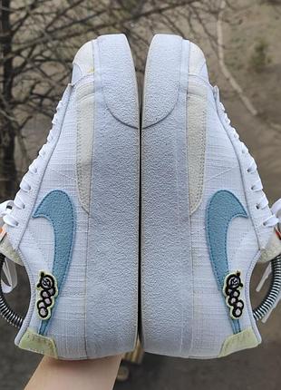 38.5р nike blazer low platform женские кеды сникерсы