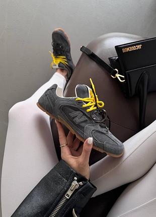 Женские кроссовки new balance 530 x miu miu graphite / yellow premium