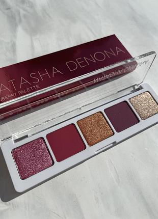 Палетка тіней natasha denona cranberry palette