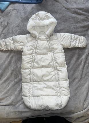 Зимний детский конверт