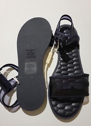 Босоножки zara синие р.37