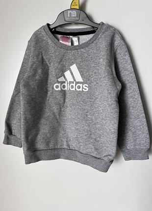 Оригинальный свитер adidas 3-4 года, 104 см