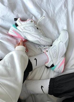 Женские кроссовки nike m2k tekno bubble gum