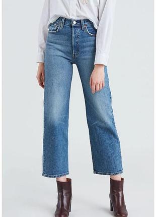 Джинсы levis ribcage straight ankle 72693-0019, размер 29/29, новые с этикетками