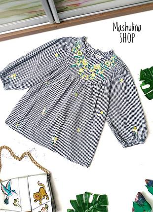 ❤️ красивая хлопковая блуза с вышивкой f&amp;f