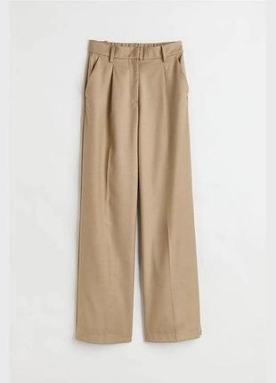 Штани h&m жіночі широкі з защипами