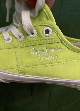Кеди 38 37,5 pepe jeans оригінал10 фото