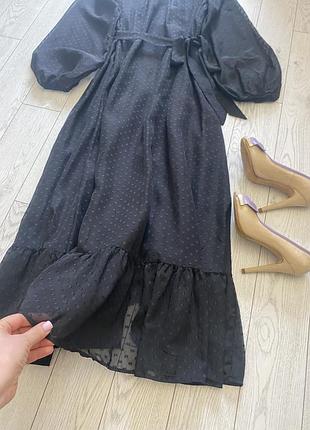 Нарядное шифоновое платье shein.