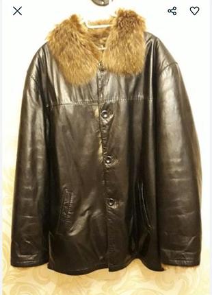 Продам натуральную дубленку большого размера (3xl).