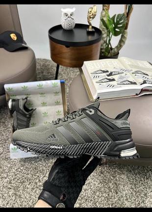Чоловічі кросівки adidas marathon pro+ new khaki black