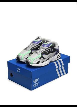 Женские кроссовки adidas astir originals neon