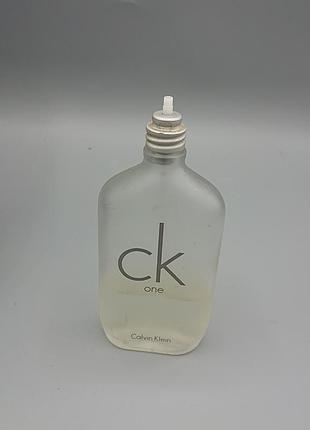 Парфюм calvin klein ck one остаток 20 мл с 50мл оригинал