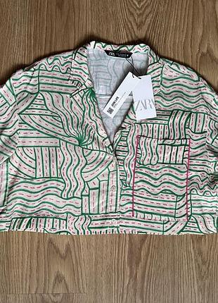 Стильная рубашка zara