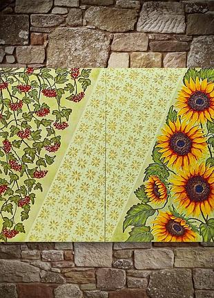 Картина текстурою 120*90 "українські барви"