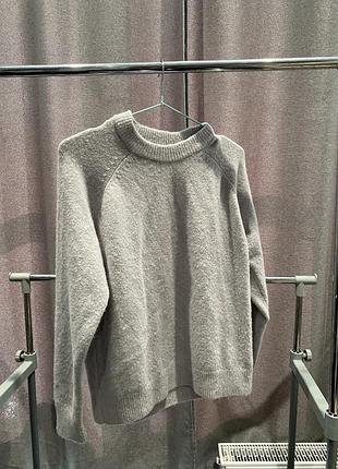 Сірий светр mohito s