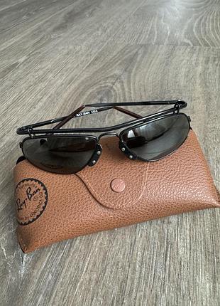 Винтажные солнцезащитные очки ray-ban w2393 inertia b&l