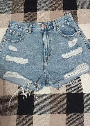 Джинсові шорти pull&bear