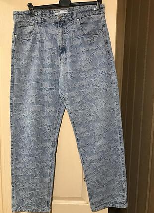 Bershka  джинси baggy denim
