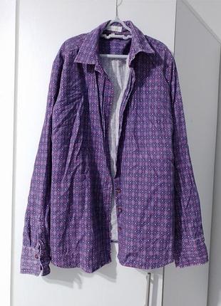 Стильная рубашка микровельвет brooksire