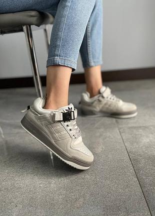 Кросівки adidas forum low bad bunny easter grey 7