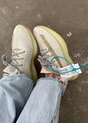 Жіночі кросівки adidas yeezy boost 350 v2 « lundmark » premium