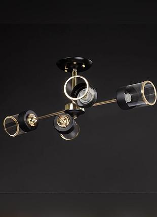 Люстра стельова на 4 плафона