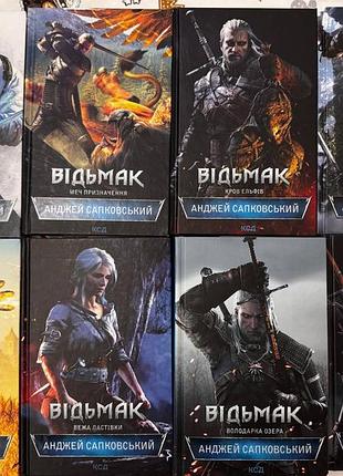 Серія книг "відьмак"