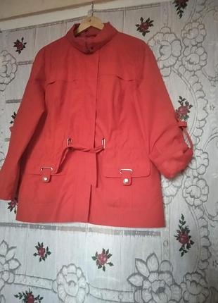 Супер ветровка р.16 "maine new england"кораллового цвета.
