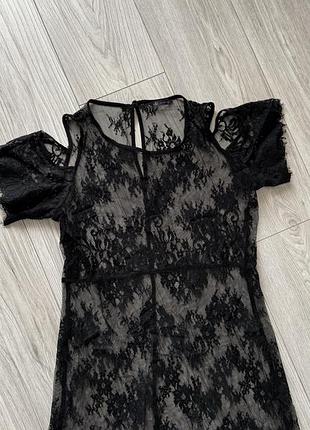 Платье сеточка