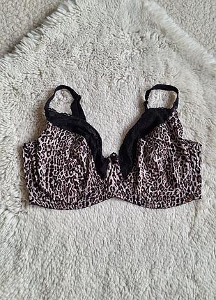 Бюстгальтер в анімалістичний принт на шикарний бюст