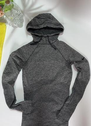 Жіночий рашгард, спортивний лонгслів  half nike 🩶4 фото