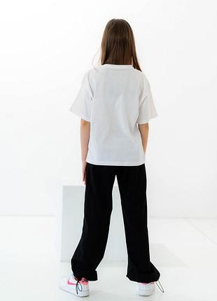 Стильні спортивні штани для дівчат палаццо, спортивні штани палаццо кльош,спортивні штани широкі4 фото