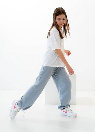 Стильні спортивні штани для дівчат палаццо, спортивні штани палаццо кльош,спортивні штани широкі9 фото