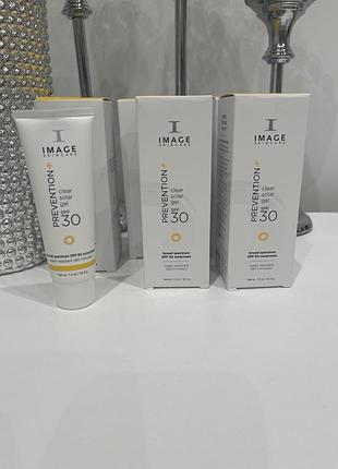 Image prevention clear solar gel spf 30 -солнцезащитный гель