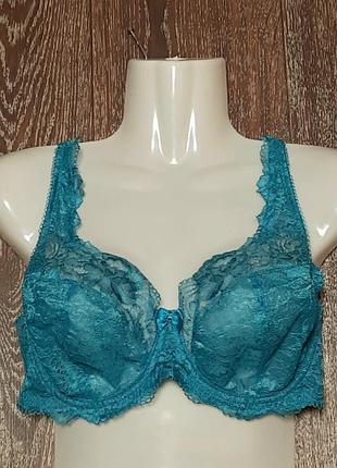 Кружевной красивый бюстгалтер р.40 b 90 c pretty secrets ella,косточки, без поролона
