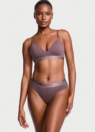 Хлопковый бюстгальтер без пуш-ап и косточек victoria’s secret оригинал лифчик виктория сикрет4 фото
