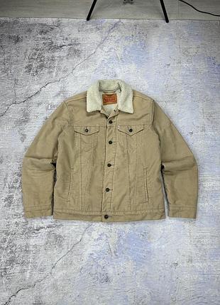 Levis шерпа вельветова куртка чоловіча оригінал