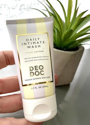 Гель для інтимної гігієни deo doc daily wash