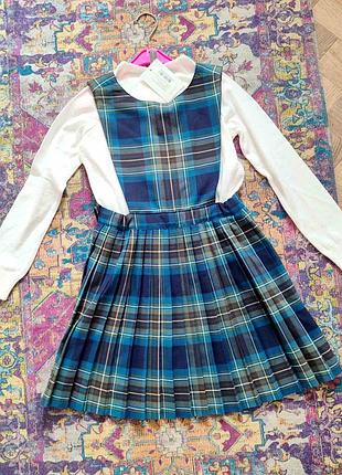Оригинальный сарафан для школы 3