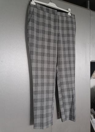 Брюки в клетку
