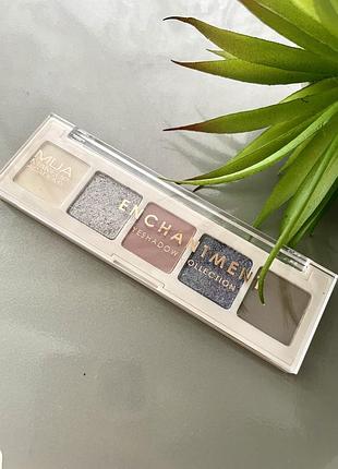Палетка тіней для повік make up academy 5 shade eyeshadow palette, enchantment, 3.8 г